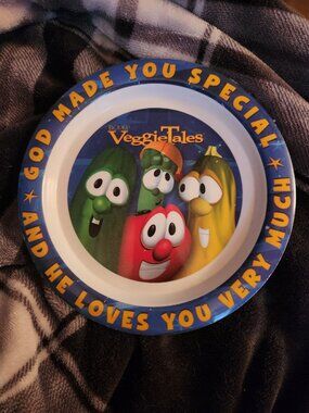 Veggie Tales Kids Plate